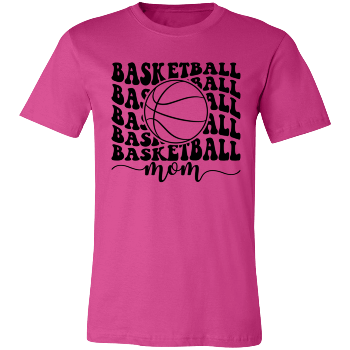 Basketball Mom - Unisex Jersey Short-Sleeve T-Shirt