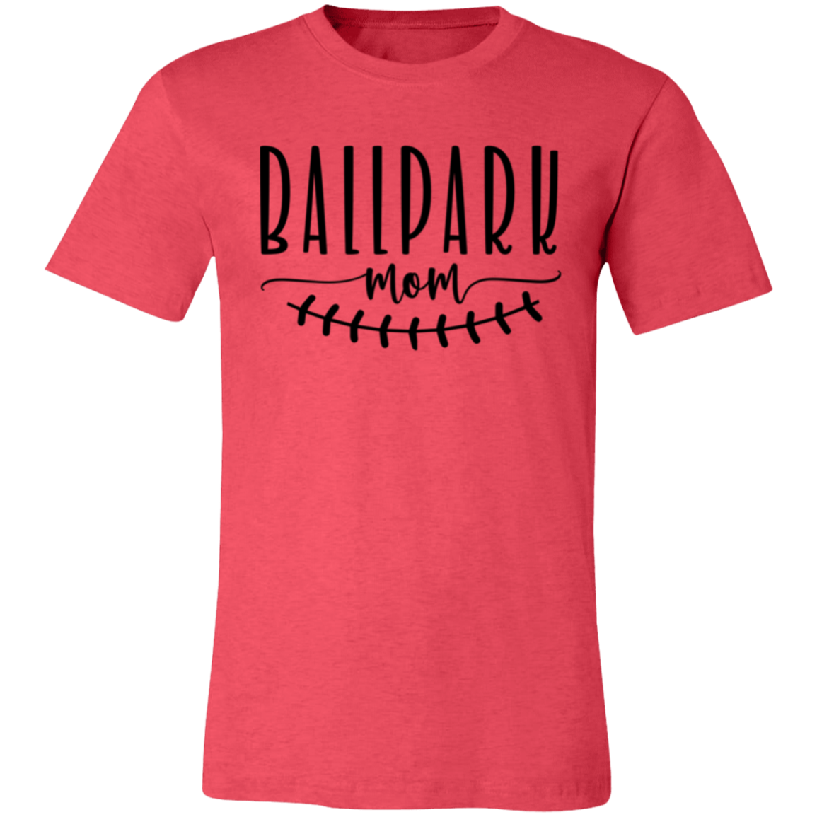 Ballpark Mom - Unisex Jersey Short-Sleeve T-Shirt