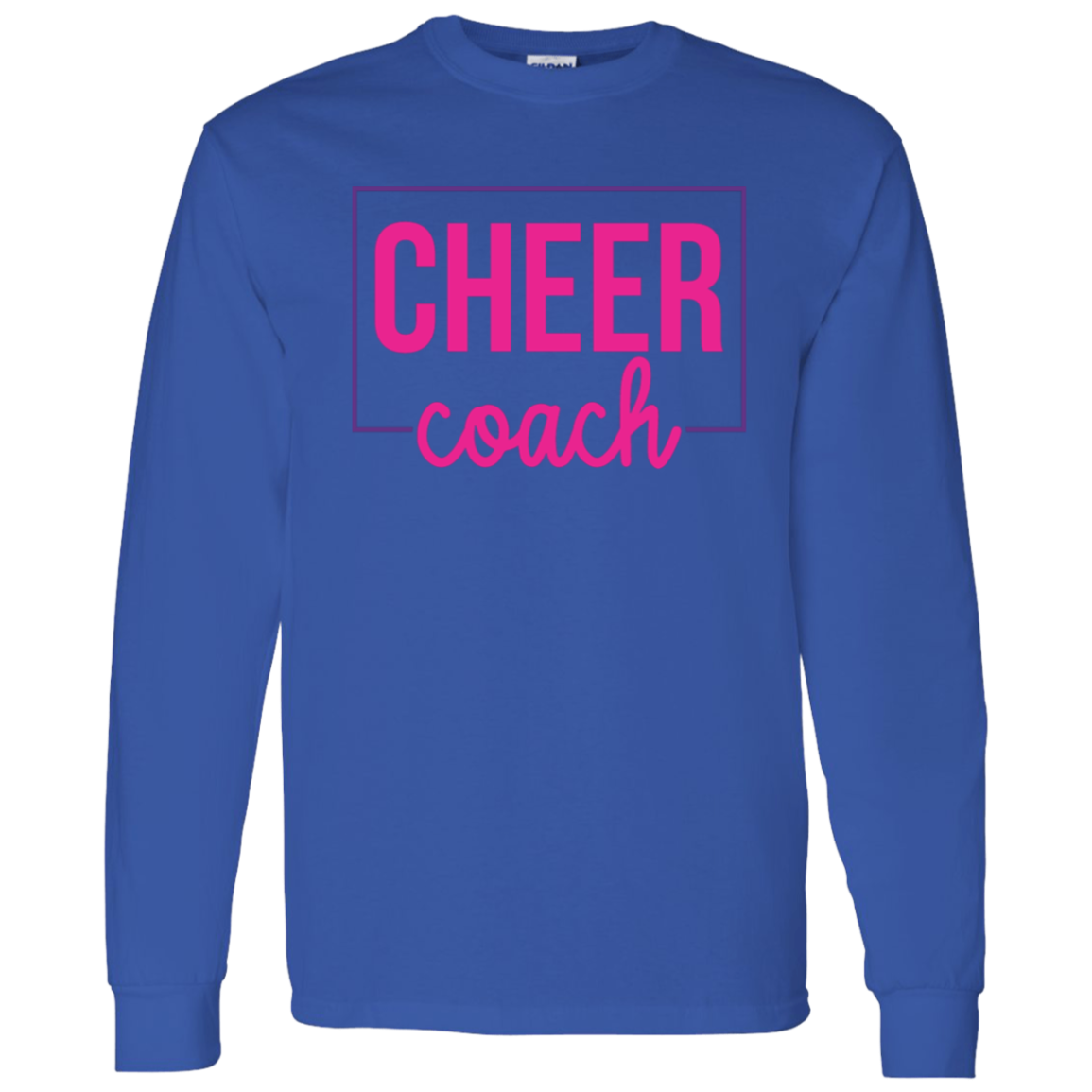 Cheer Coach - LS T-Shirt 5.3 oz.