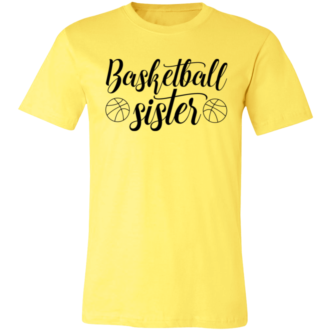 Basketball Sister - Unisex Jersey Short-Sleeve T-Shirt