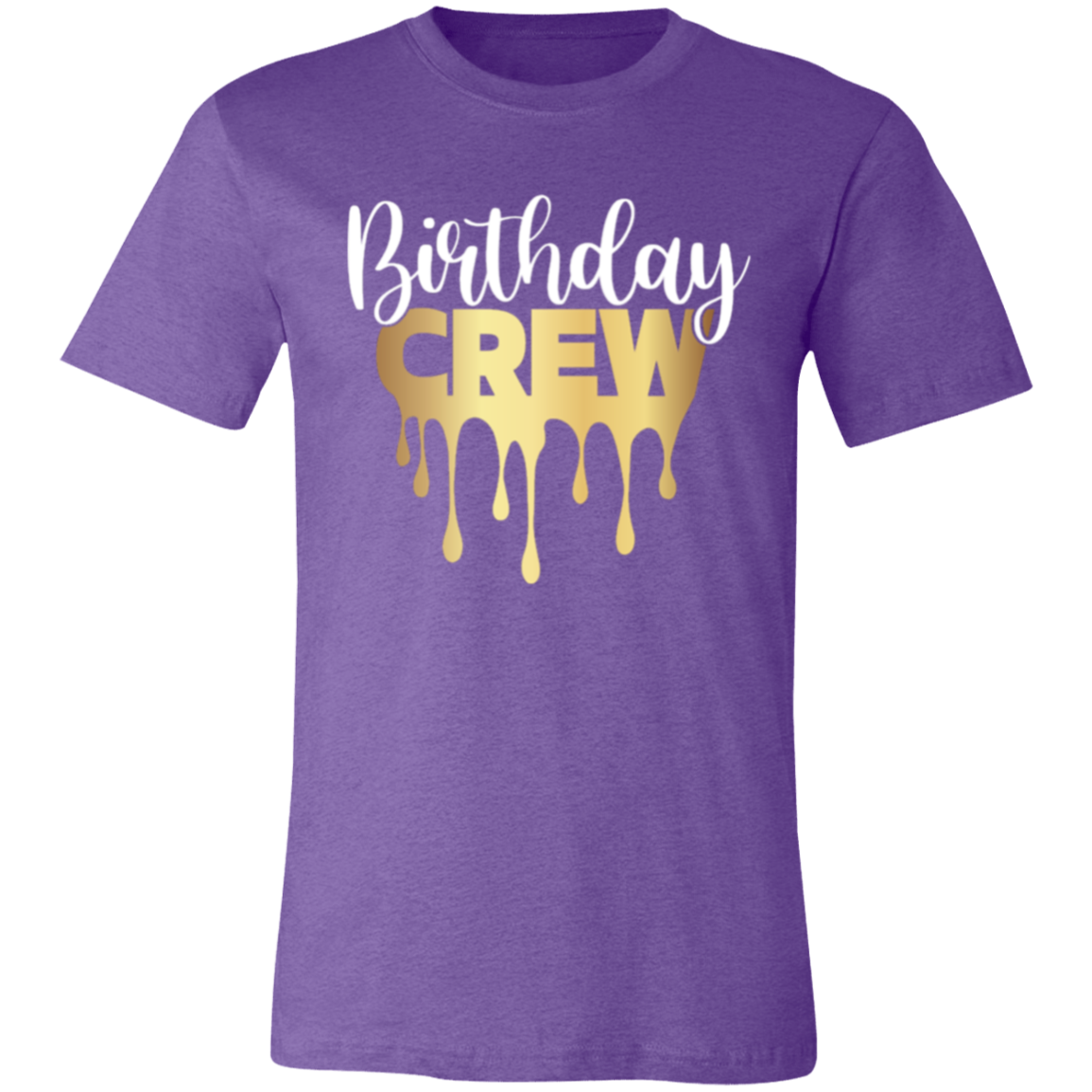 Birthday Crew Unisex Jersey Short-Sleeve T-Shirt