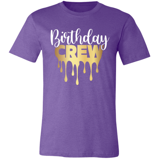 Birthday Crew Unisex Jersey Short-Sleeve T-Shirt