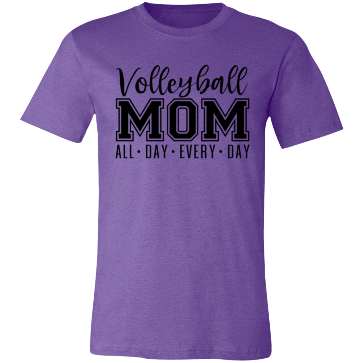 Volleyball MOM All Day Every Day Unisex Jersey Short-Sleeve T-Shirt