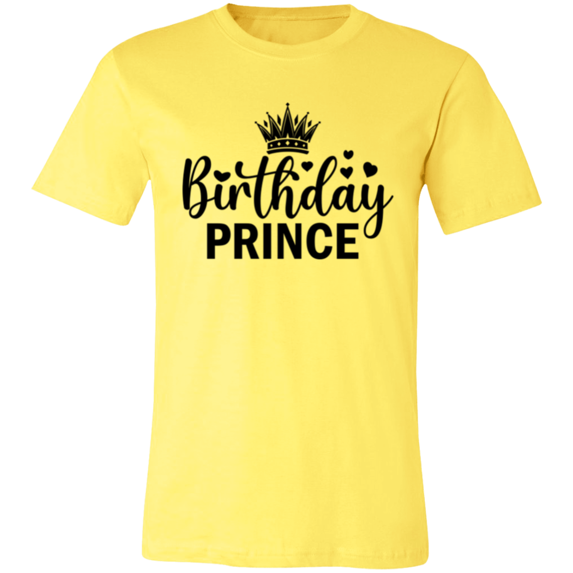 Birthday Prince Unisex Jersey Short-Sleeve T-Shirt