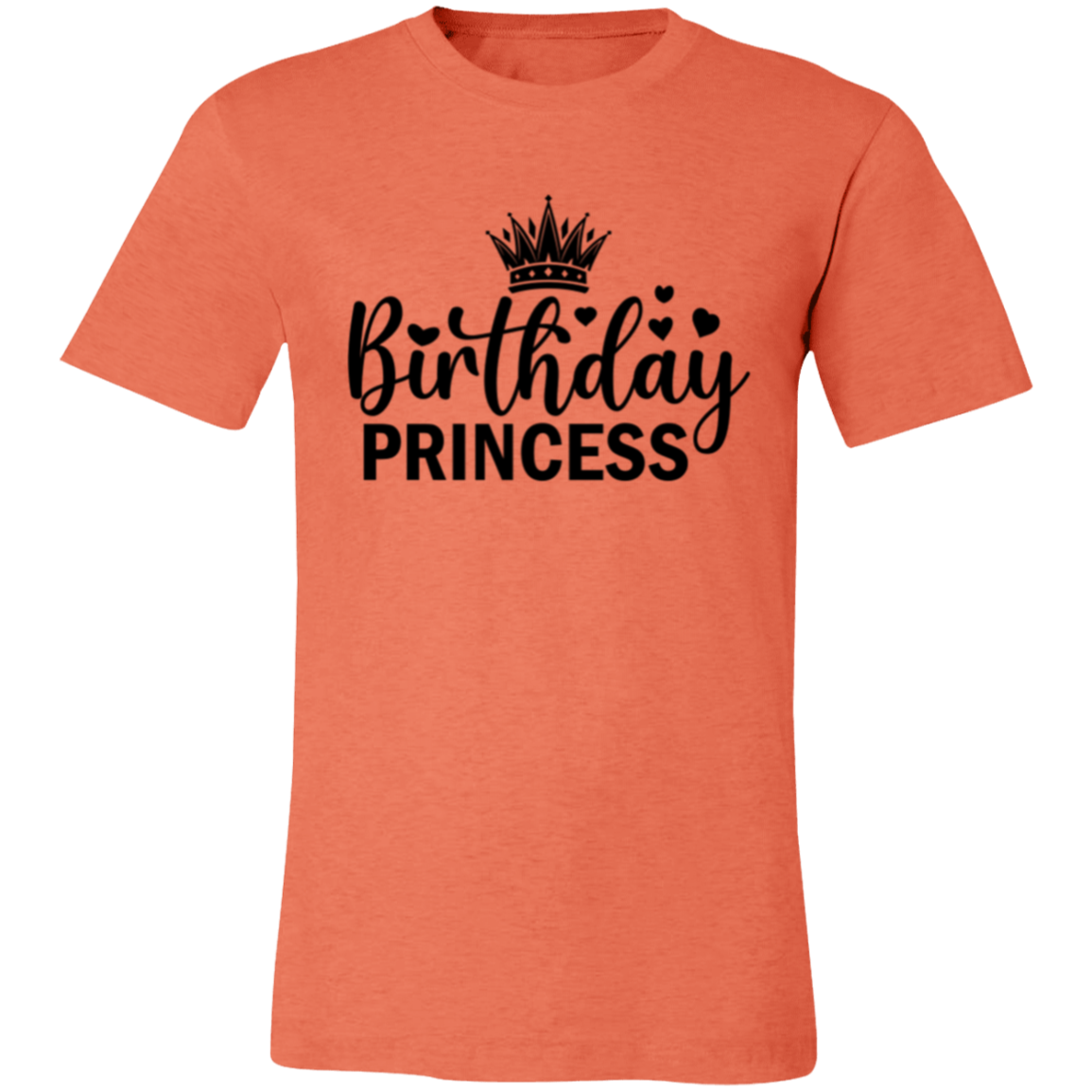 Birthday Princess Unisex Jersey Short-Sleeve T-Shirt