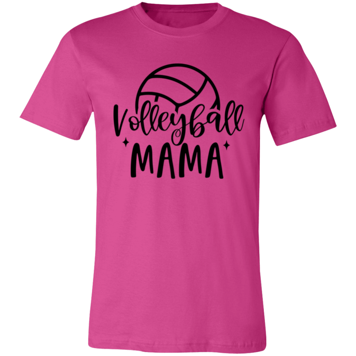 Volleyball Mama Unisex Jersey Short-Sleeve T-Shirt