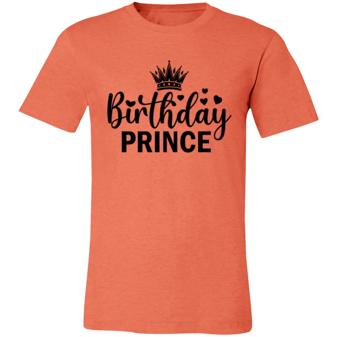 Birthday Prince Unisex Jersey Short-Sleeve T-Shirt