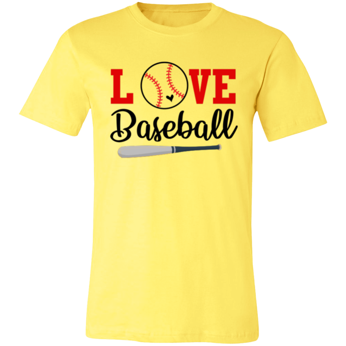 Love Baseball - Unisex Jersey Short-Sleeve T-Shirt