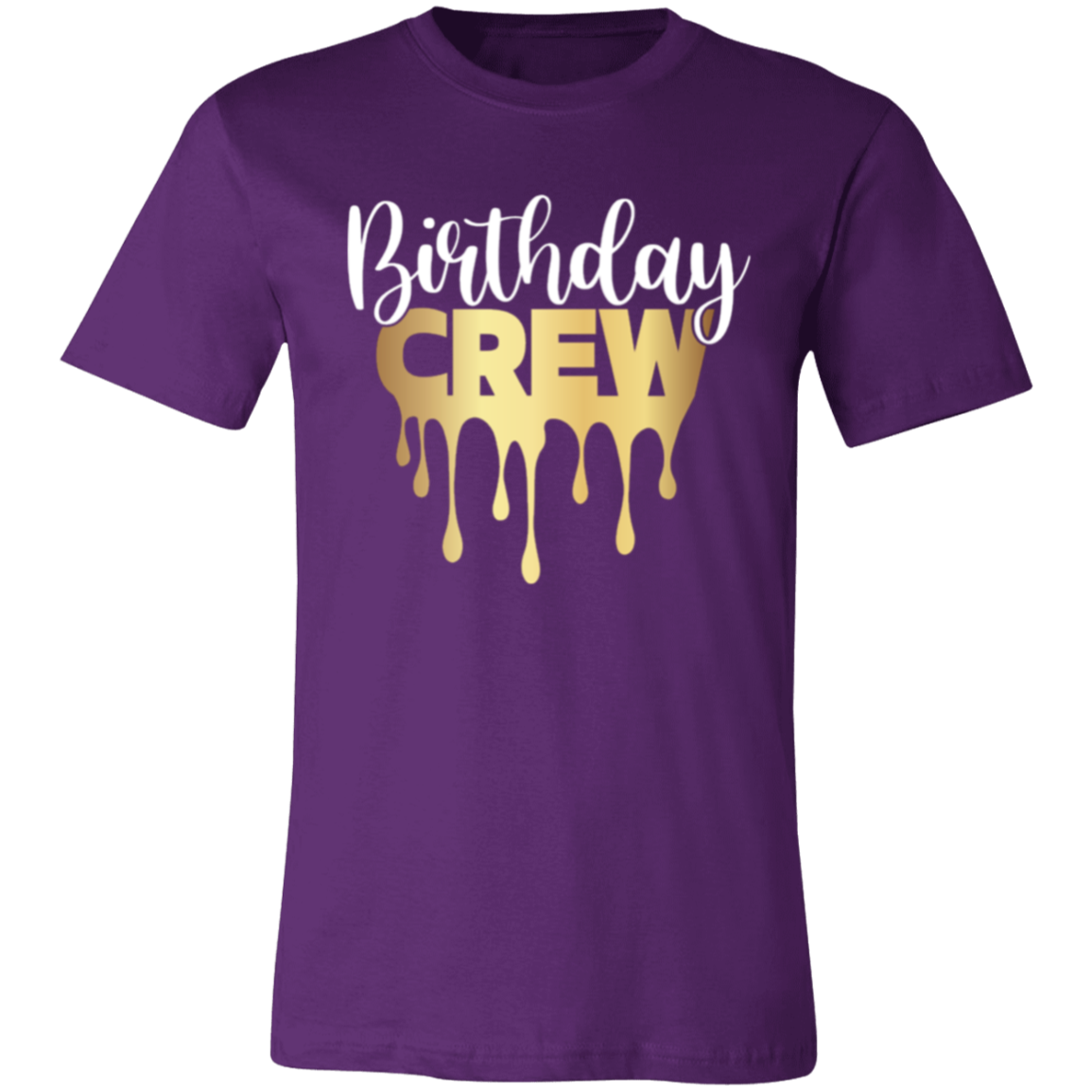 Birthday Crew Unisex Jersey Short-Sleeve T-Shirt