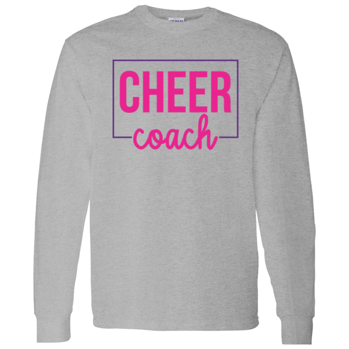 Cheer Coach - LS T-Shirt 5.3 oz.