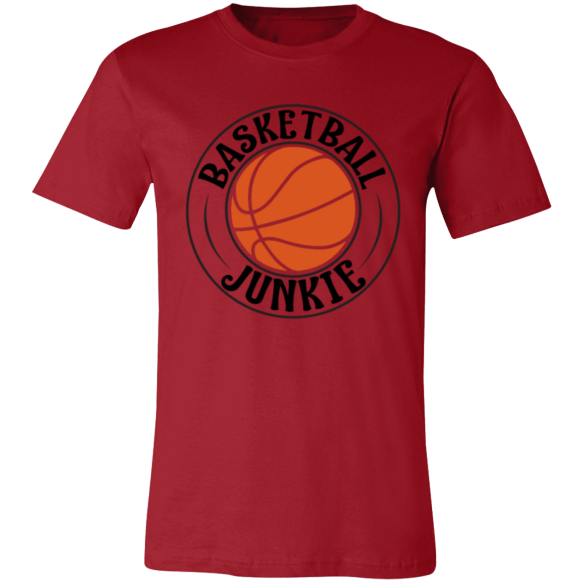 Basketball Junkie - Unisex Jersey Short-Sleeve T-Shirt