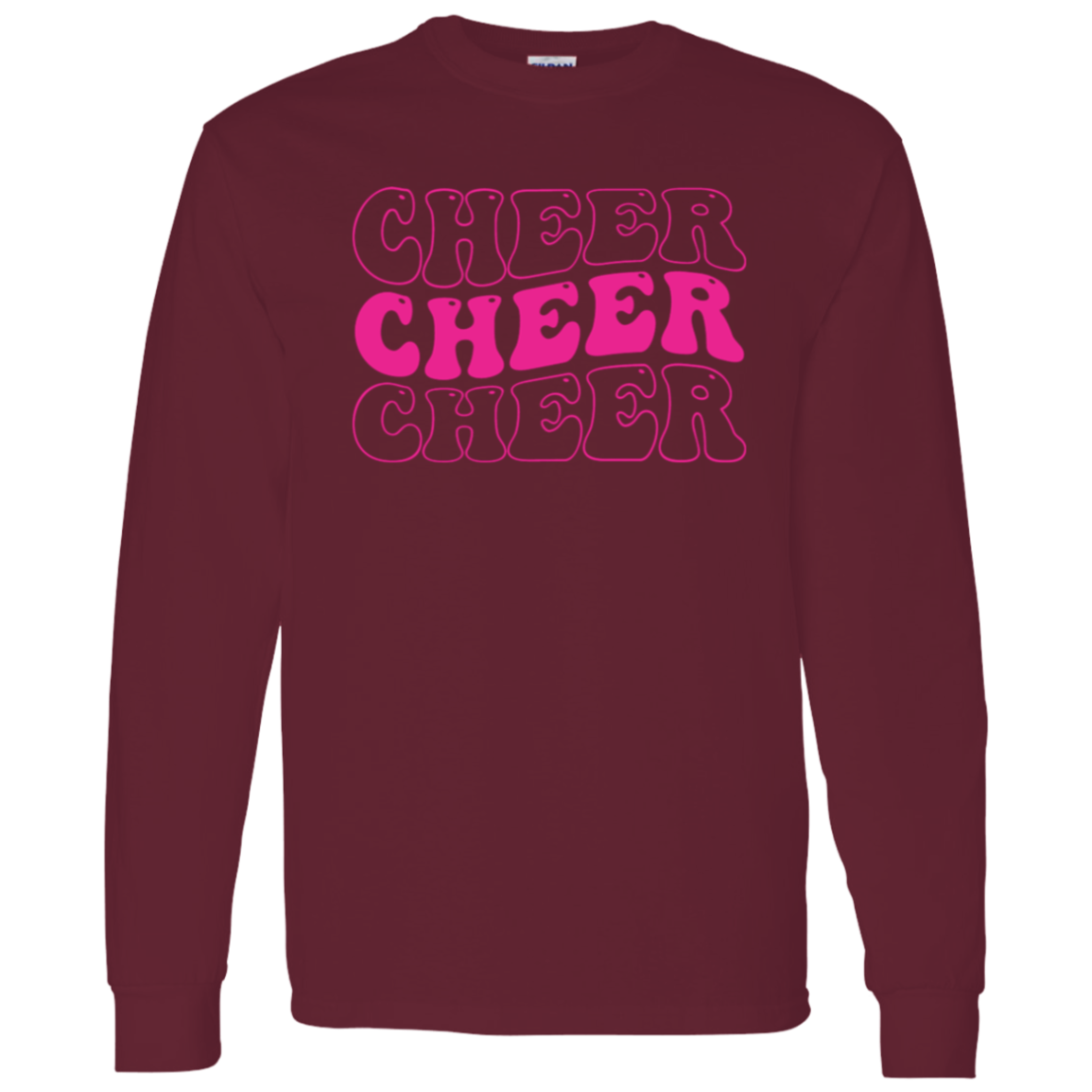 Cheer Cheer Cheer - LS T-Shirt 5.3 oz.