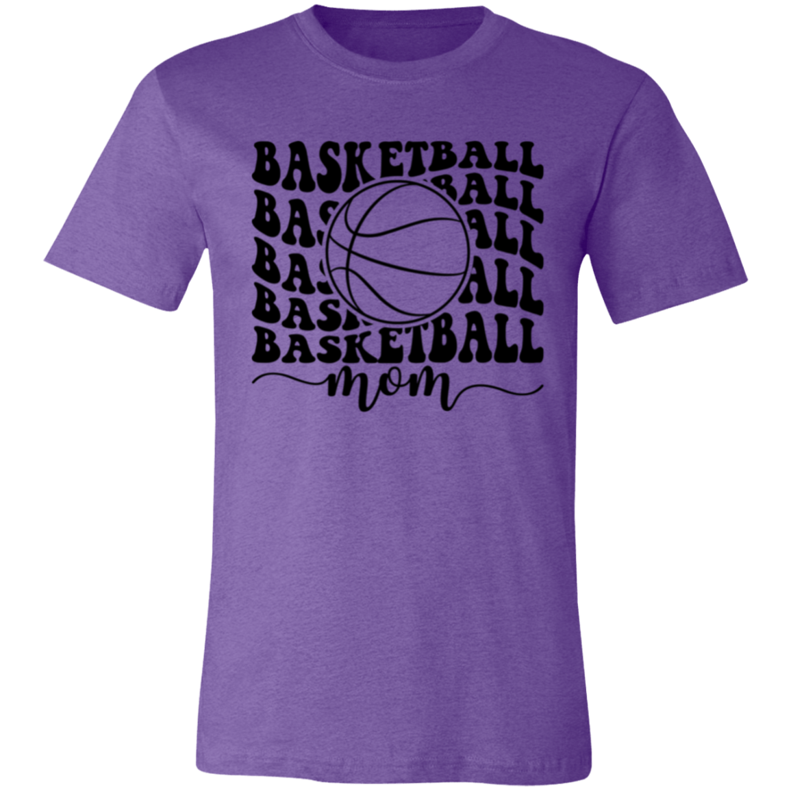 Basketball Mom - Unisex Jersey Short-Sleeve T-Shirt