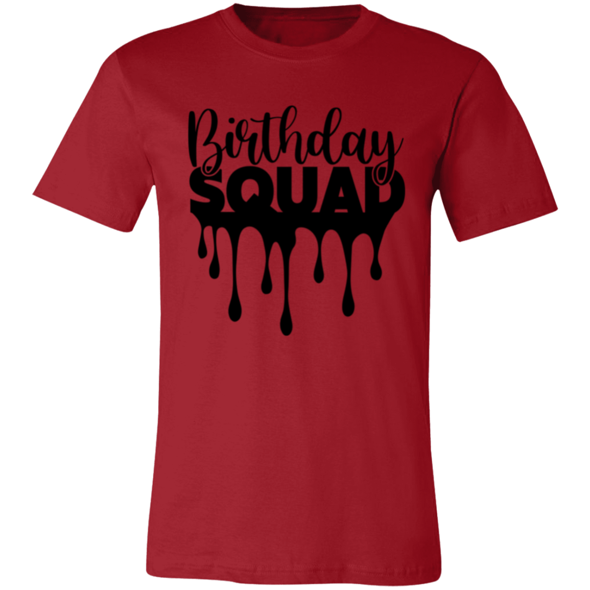 Birthday Squad Unisex Jersey Short-Sleeve T-Shirt