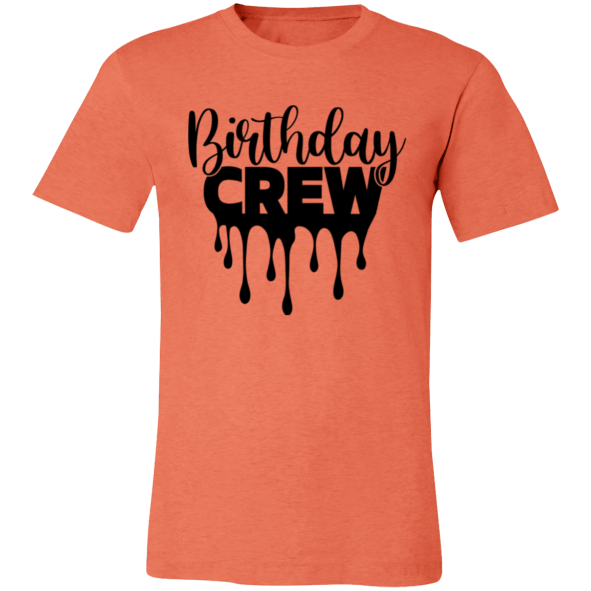 Birthday Crew Unisex Jersey Short-Sleeve T-Shirt