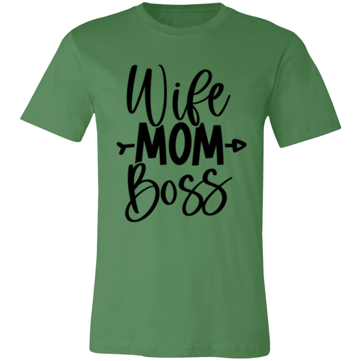 Wife MOM Boss - Unisex Jersey Short-Sleeve T-Shirt