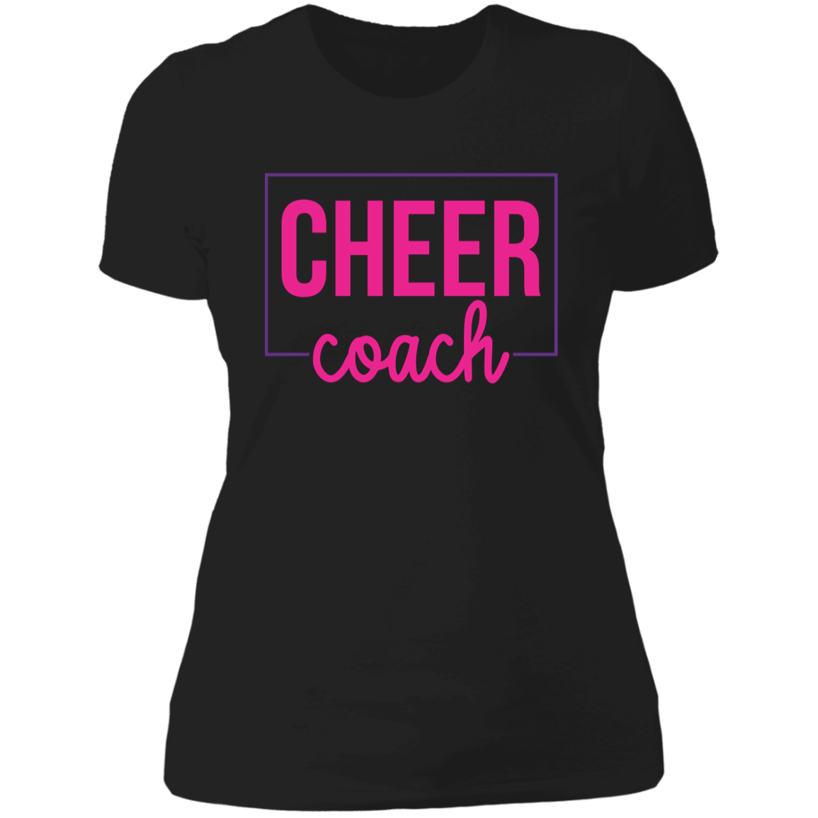 Cheer Coach Ladies' Boyfriend T-Shirt