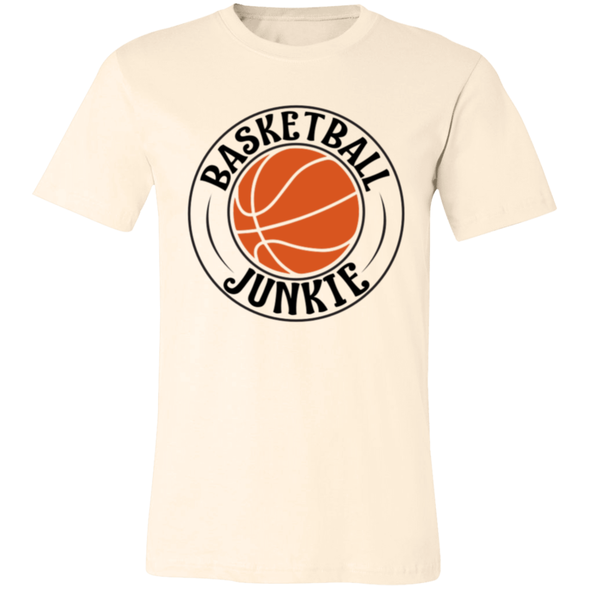 Basketball Junkie - Unisex Jersey Short-Sleeve T-Shirt