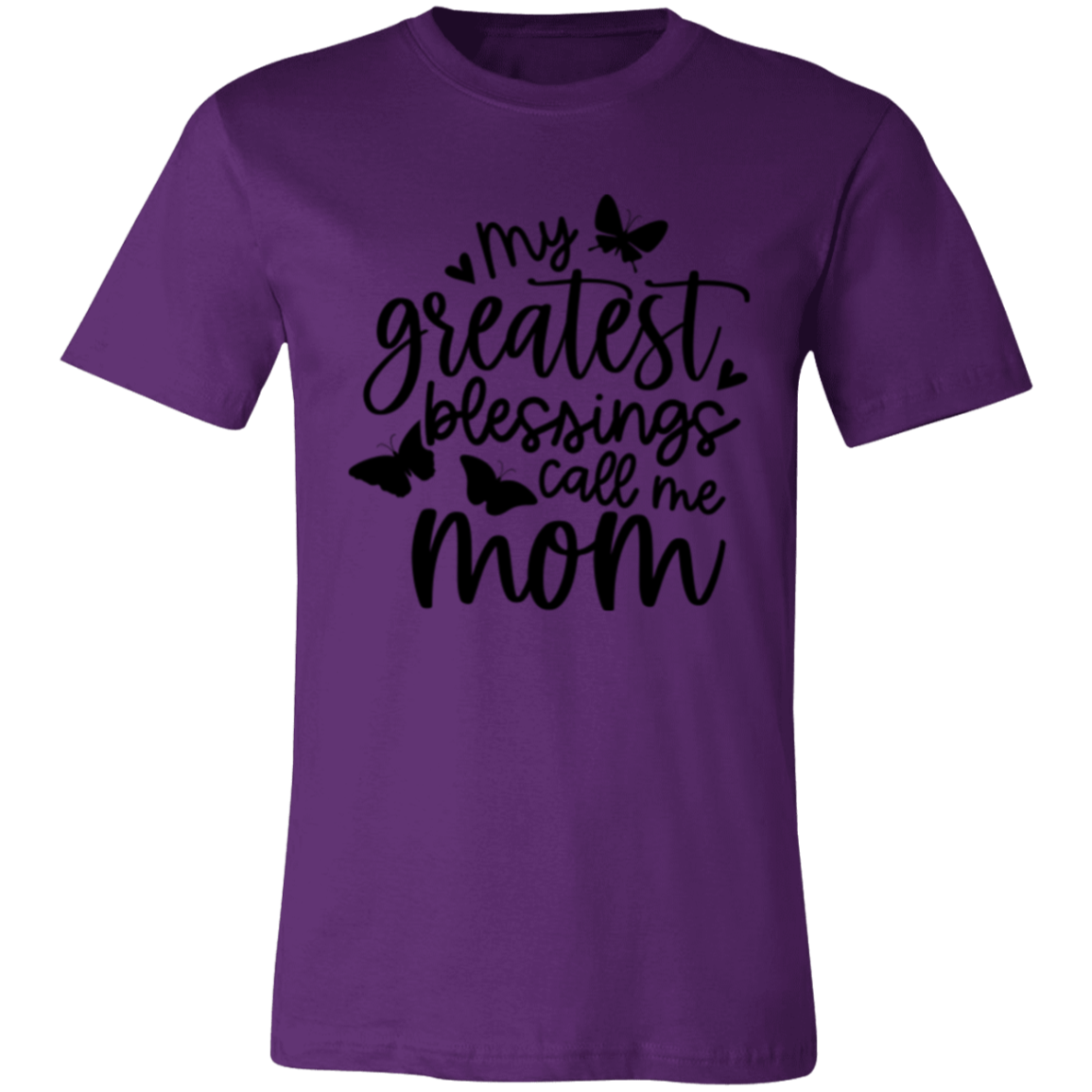 My Greatest Blessings Call Me MOM - Unisex Jersey Short-Sleeve T-Shirt