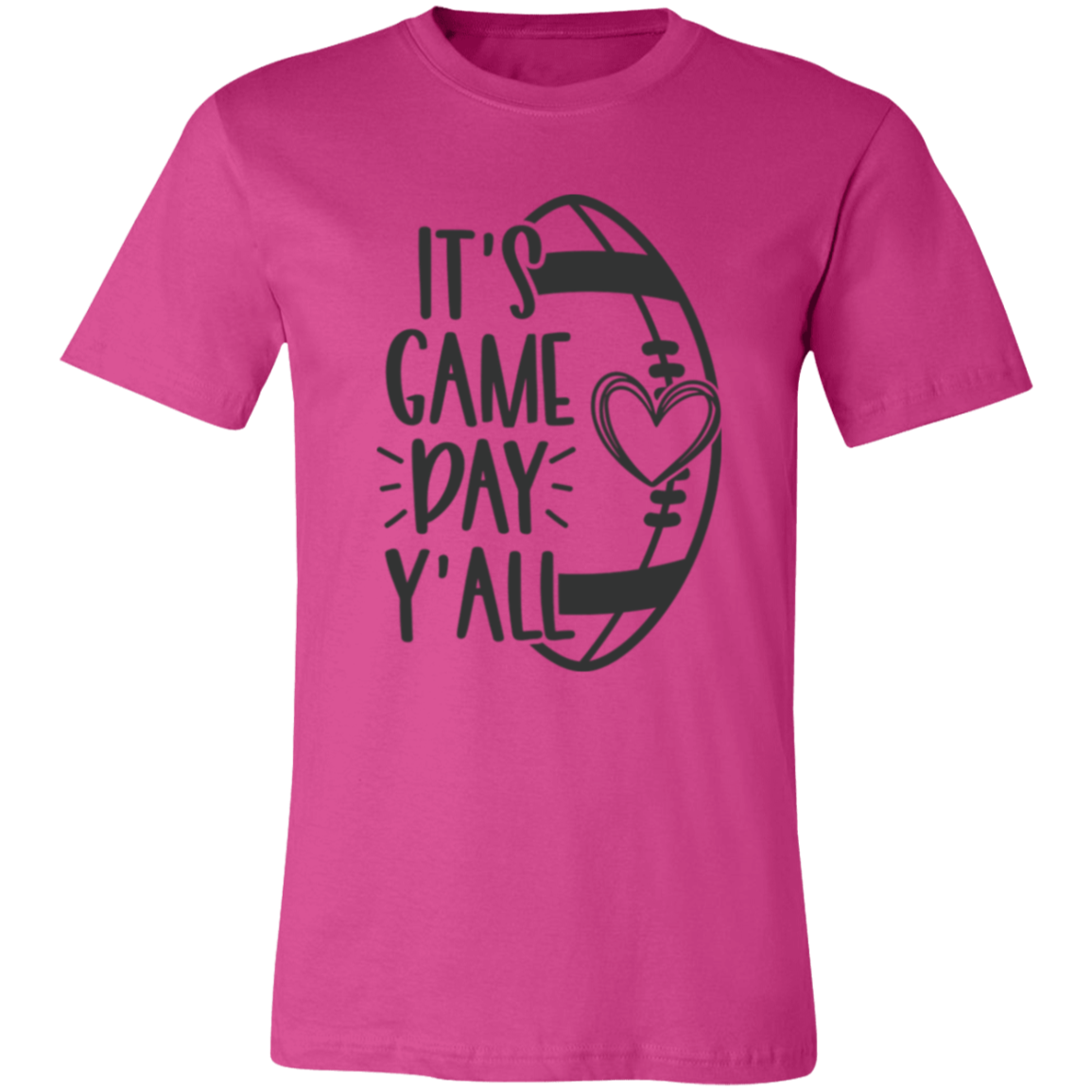 It's Game Day Y'all - Unisex Jersey Short-Sleeve T-Shirt