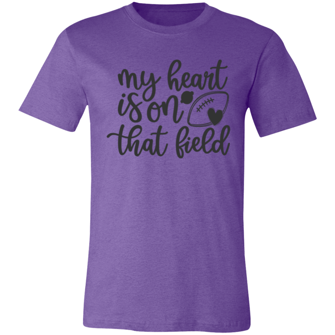 My Heart Is On That Field - Unisex Jersey Short-Sleeve T-Shirt