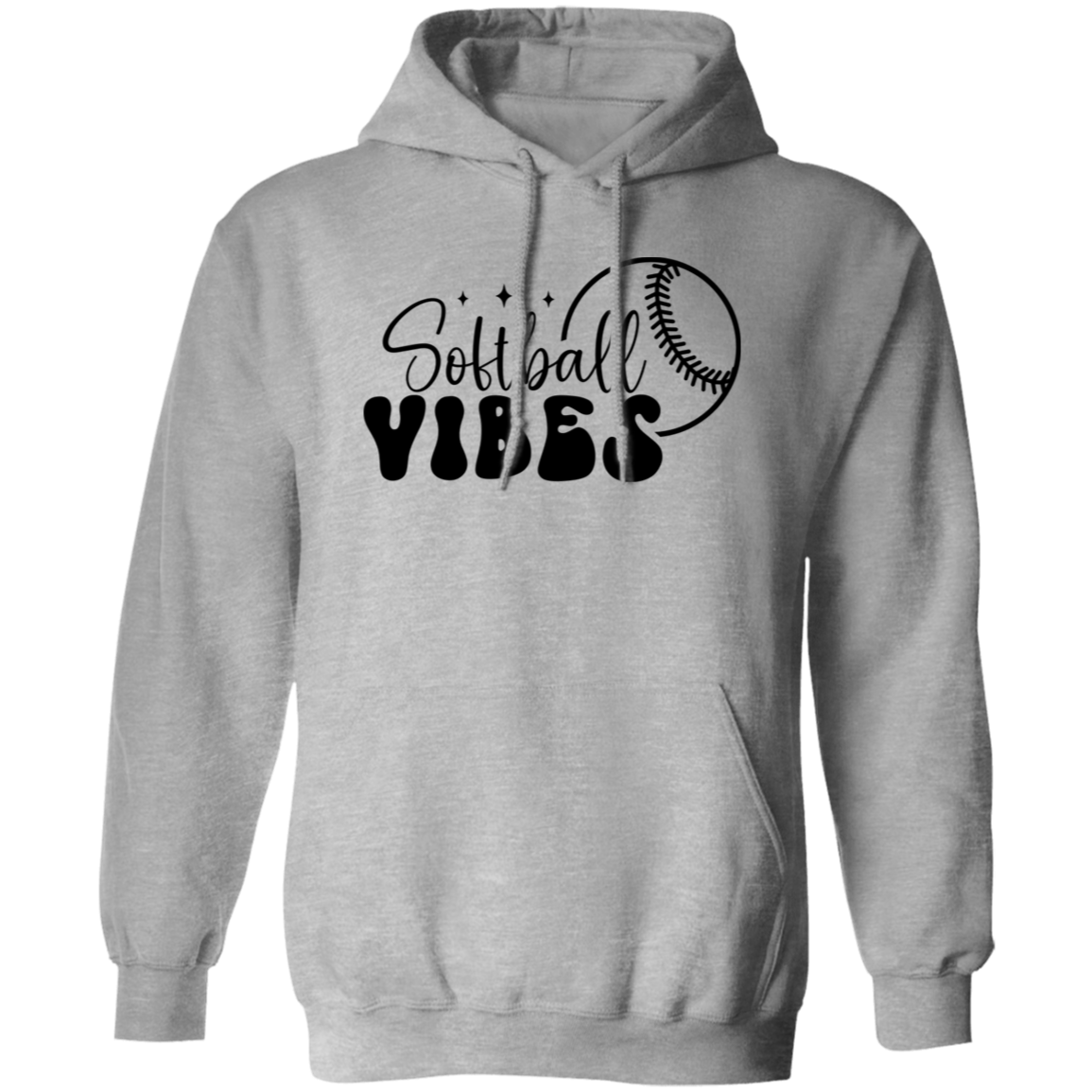 Softball Vibes - Pullover Hoodie