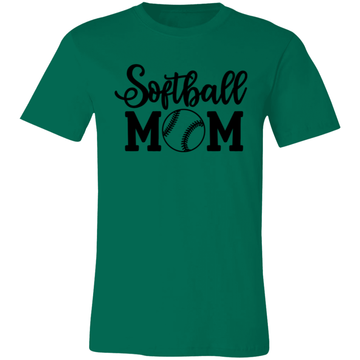 Softball Mom - Unisex Jersey Short-Sleeve T-Shirt