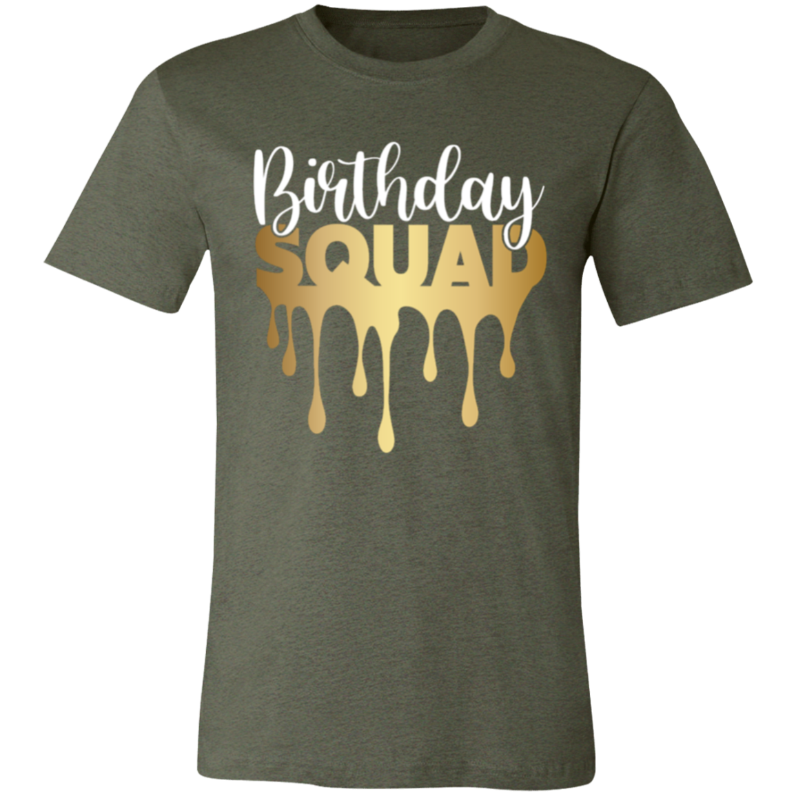 Birthday Squad - Unisex Jersey Short-Sleeve T-Shirt