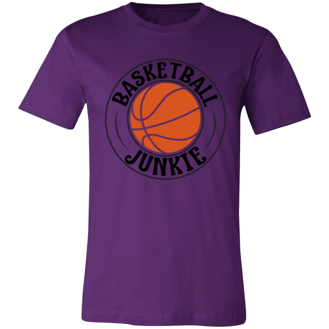 Basketball Junkie - Unisex Jersey Short-Sleeve T-Shirt