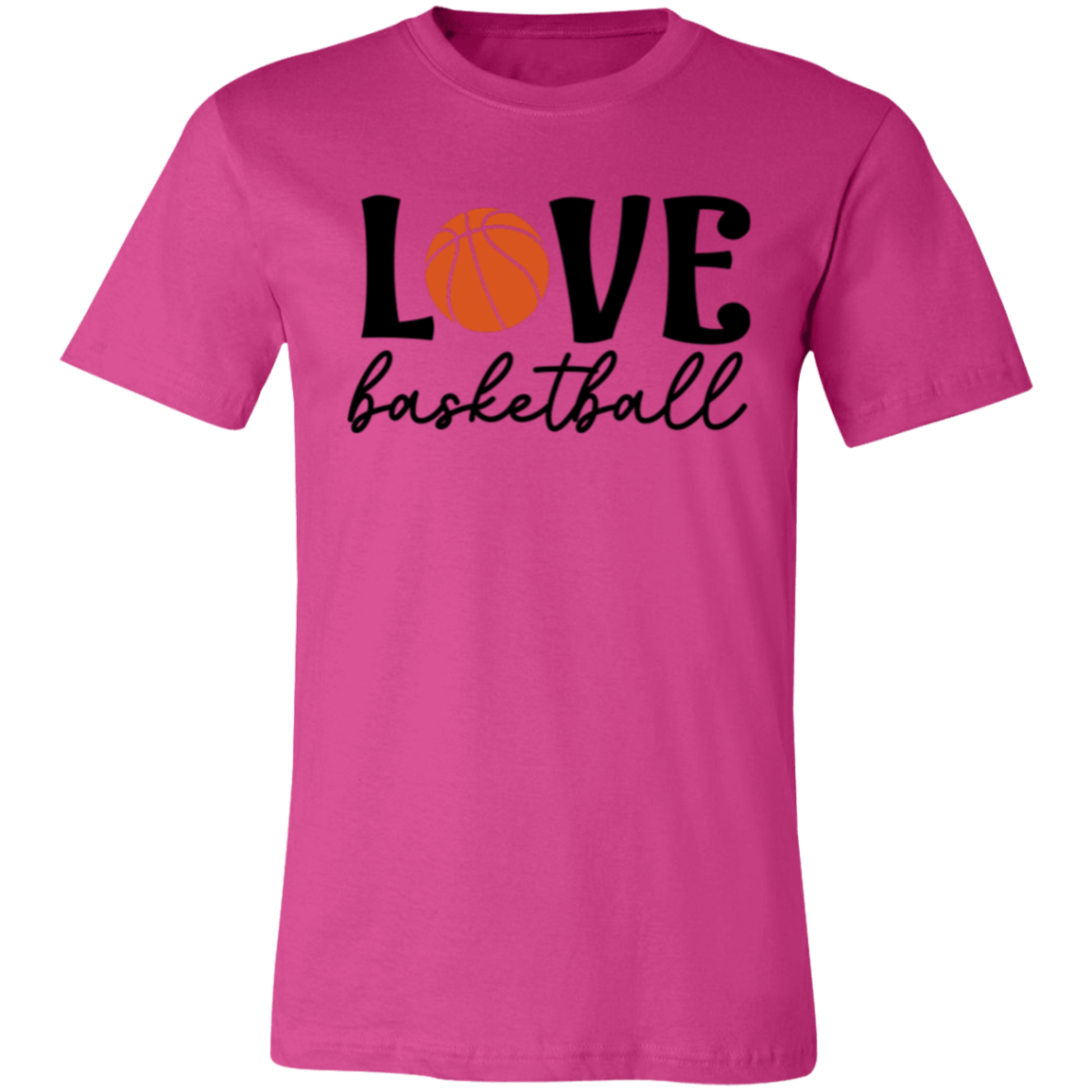 LOVE Basketball - Unisex Jersey Short-Sleeve T-Shirt