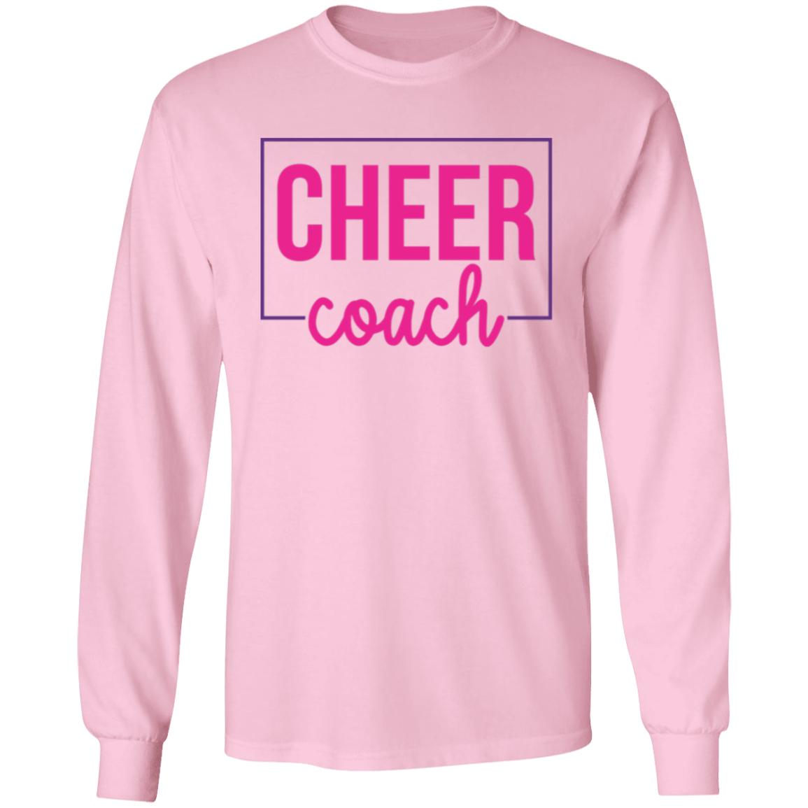 Cheer Coach - LS T-Shirt 5.3 oz.