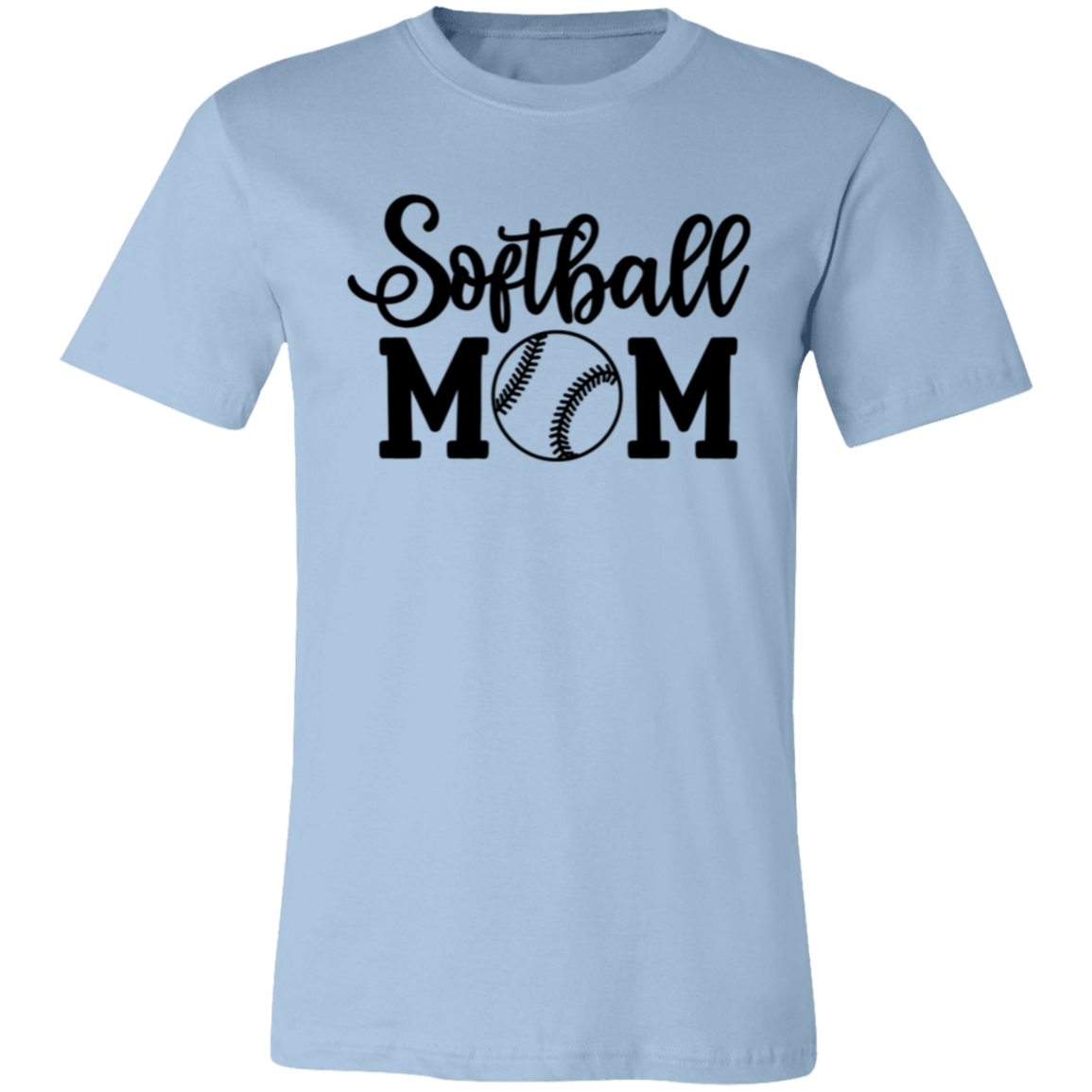 Softball Mom - Unisex Jersey Short-Sleeve T-Shirt