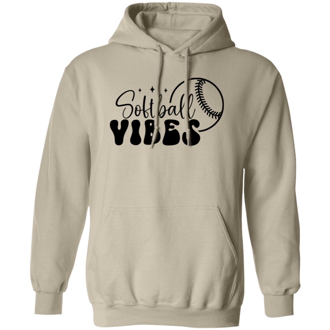 Softball Vibes - Pullover Hoodie