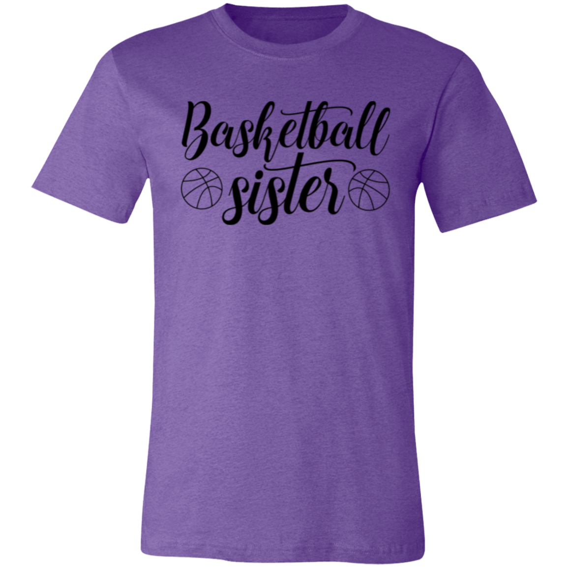 Basketball Sister - Unisex Jersey Short-Sleeve T-Shirt