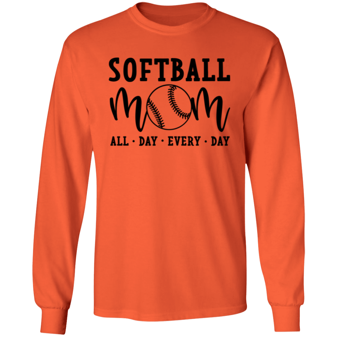 Softball Mom - Long Sleeve T-Shirt 5.3 oz.