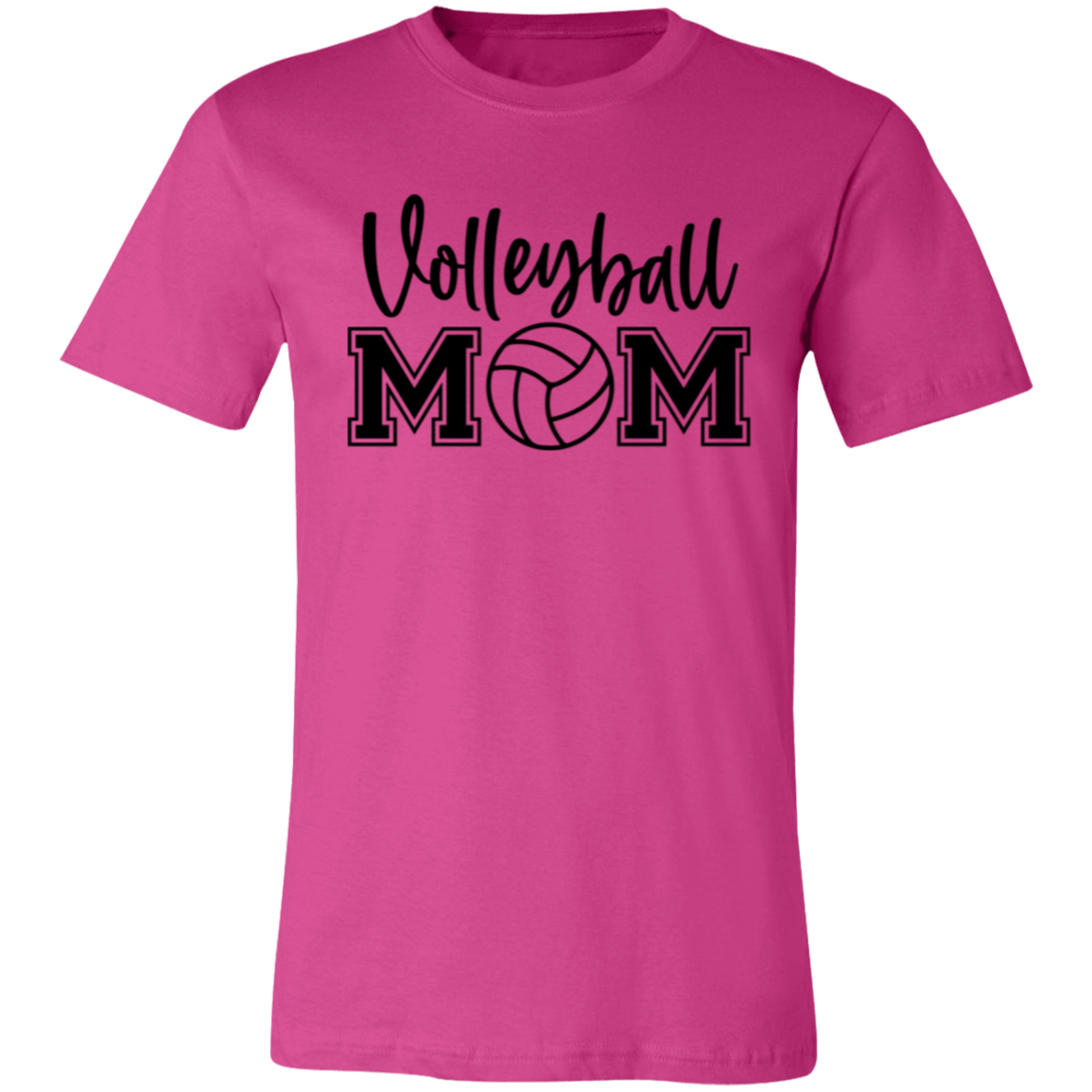 Volleyball Mom Unisex Jersey Short-Sleeve T-Shirt