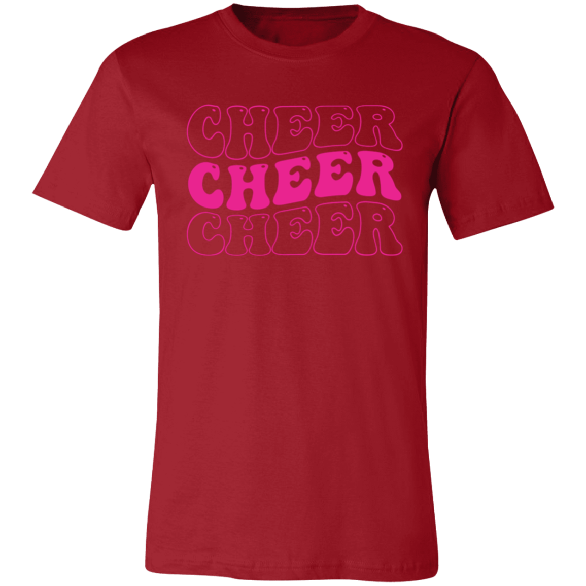 Cheer Cheer Cheer - Unisex Jersey Short-Sleeve T-Shirt