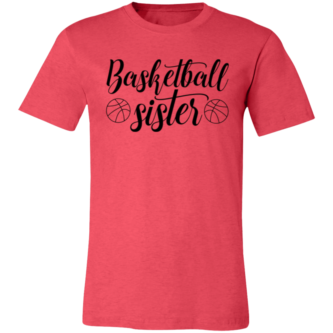 Basketball Sister - Unisex Jersey Short-Sleeve T-Shirt