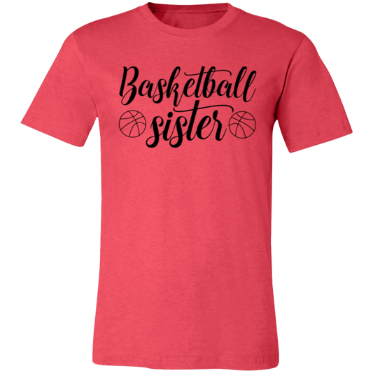 Basketball Sister - Unisex Jersey Short-Sleeve T-Shirt