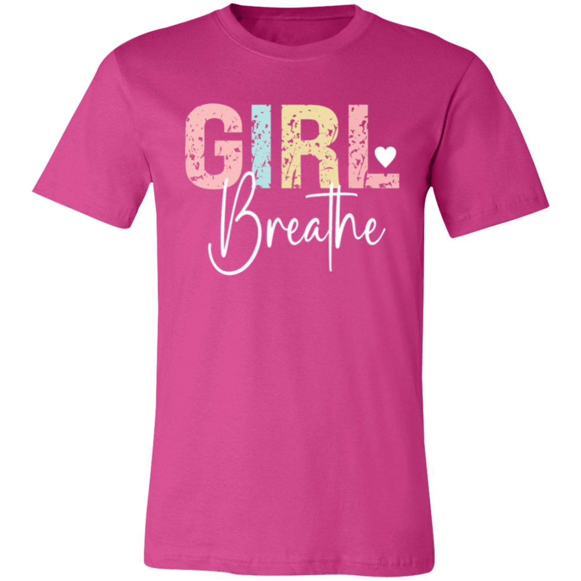 GIRL Breathe - Unisex Jersey Short-Sleeve T-Shirt