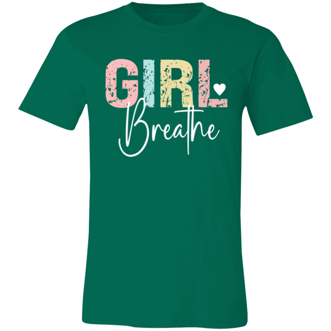 GIRL Breathe - Unisex Jersey Short-Sleeve T-Shirt