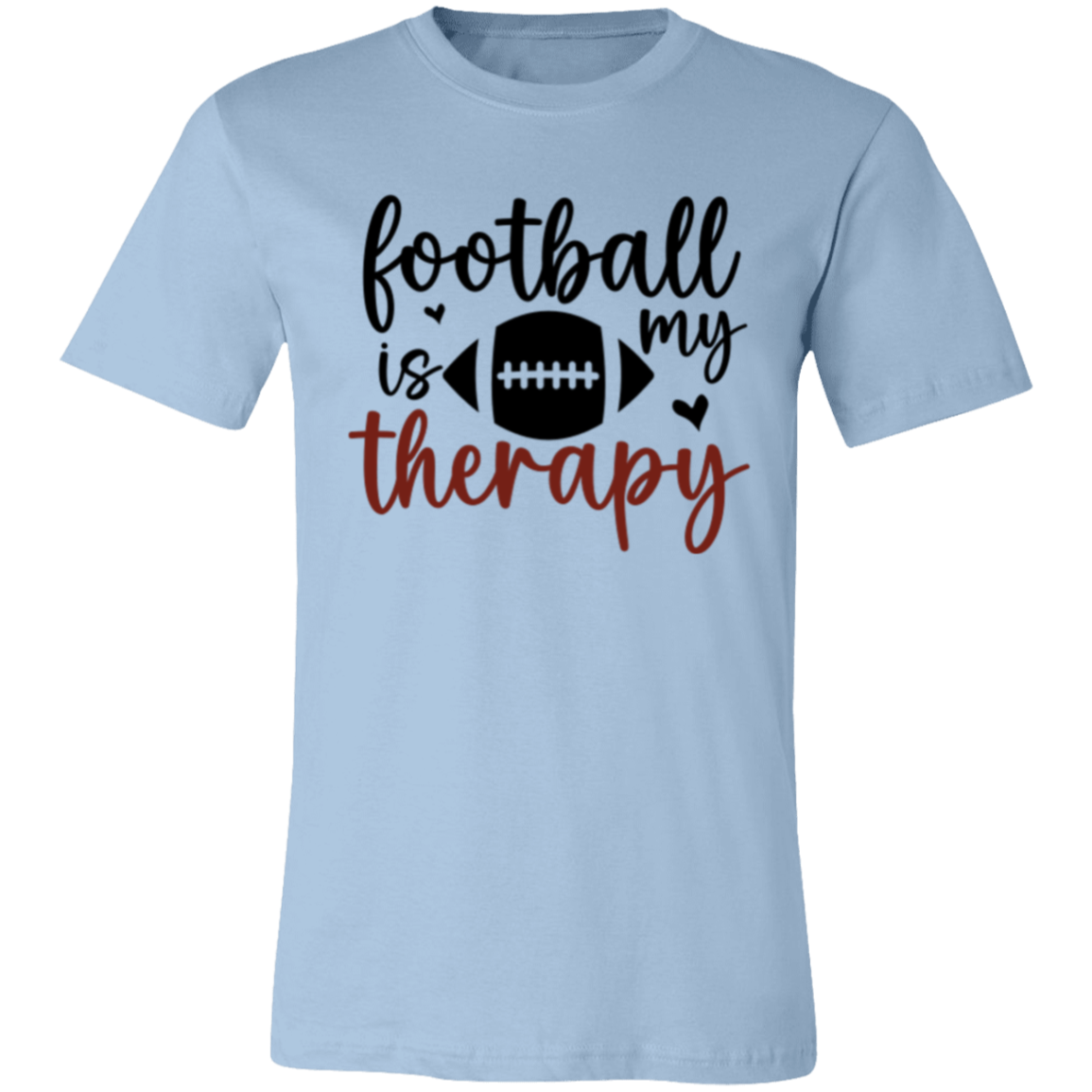 Football is My Therapy - Unisex Jersey Short-Sleeve T-Shirt