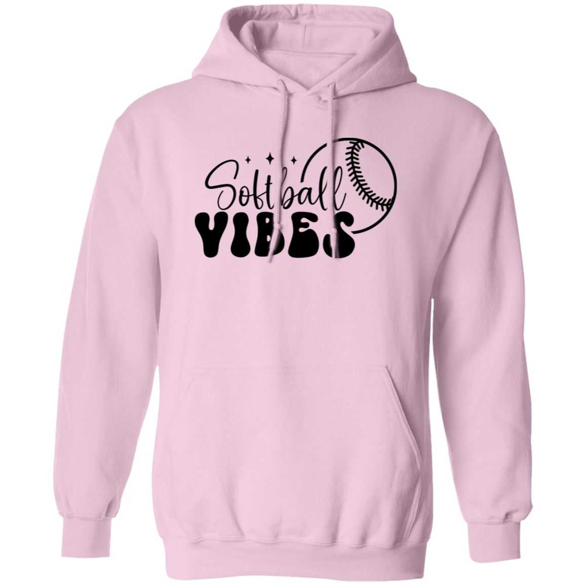 Softball Vibes - Pullover Hoodie