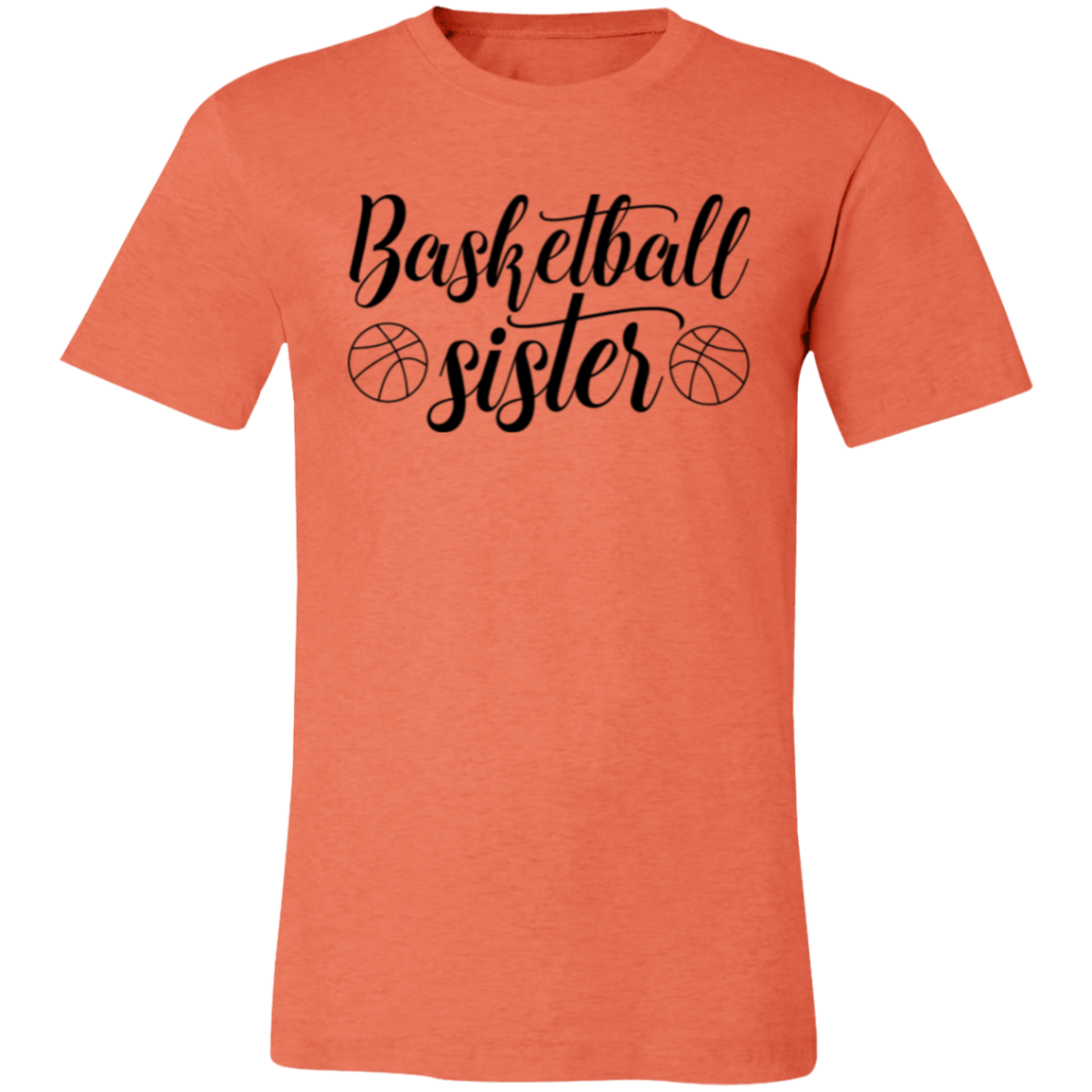 Basketball Sister - Unisex Jersey Short-Sleeve T-Shirt