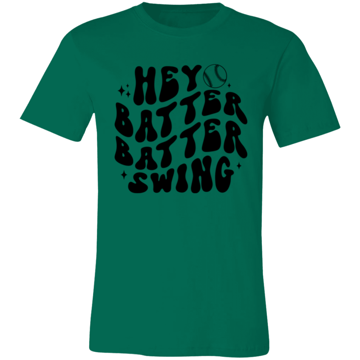 Hey Batter Batter Swing -  Unisex Jersey Short-Sleeve T-Shirt