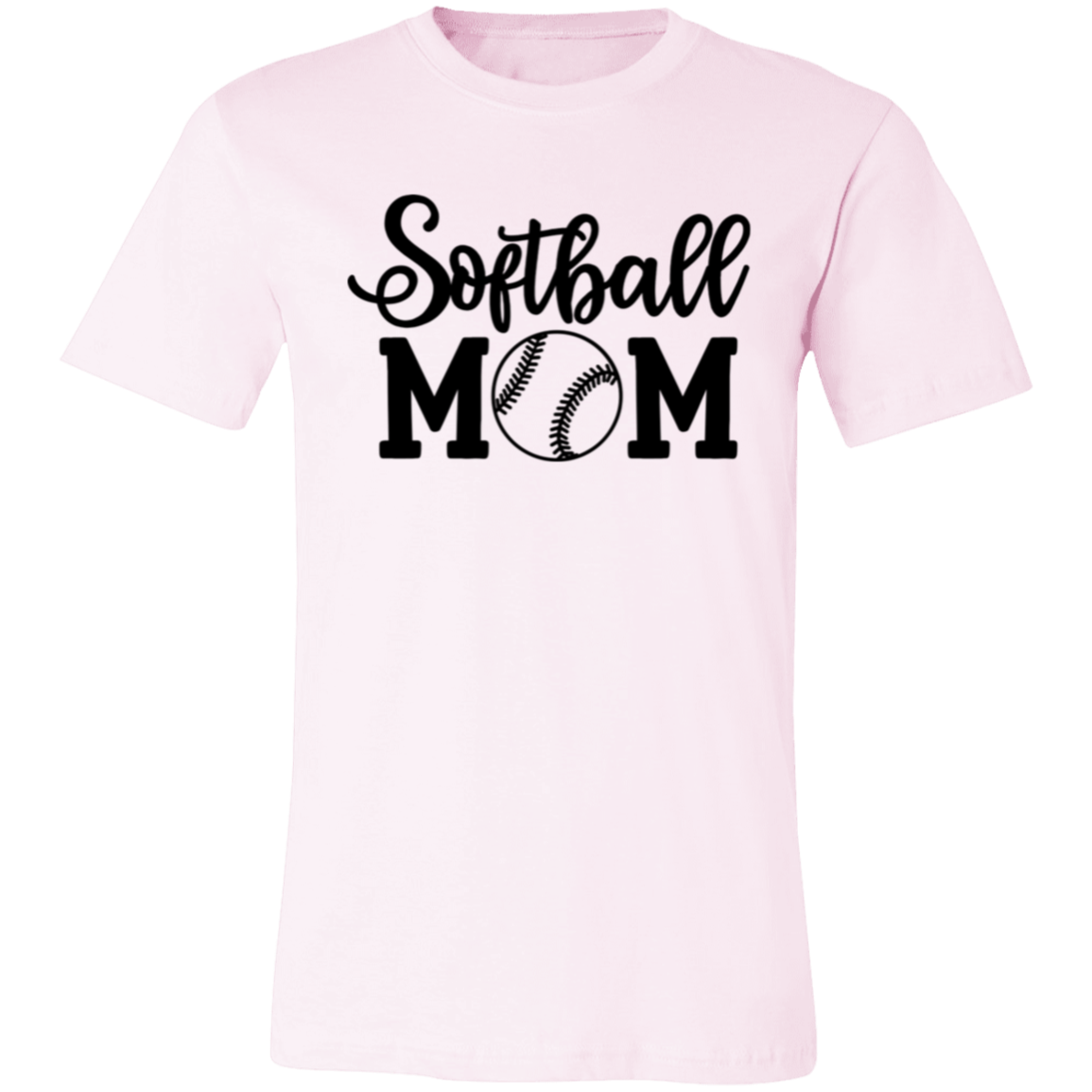 Softball Mom - Unisex Jersey Short-Sleeve T-Shirt