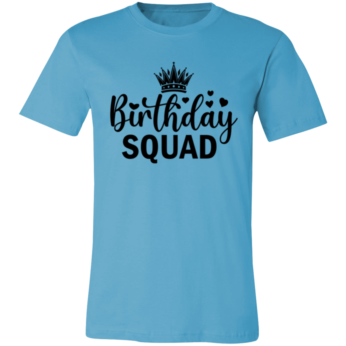 Birthday Squad Unisex Jersey Short-Sleeve T-Shirt