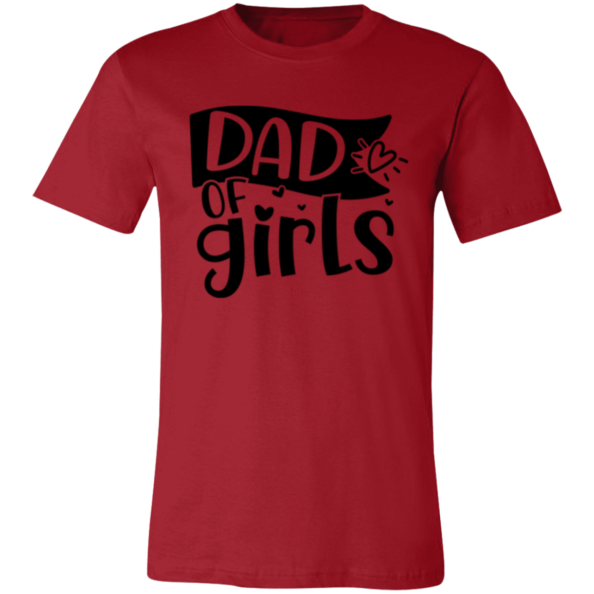 Dad of Girls - Unisex Jersey Short-Sleeve T-Shirt