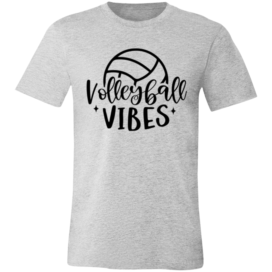 Volleyball Vibes Unisex Jersey Short-Sleeve T-Shirt