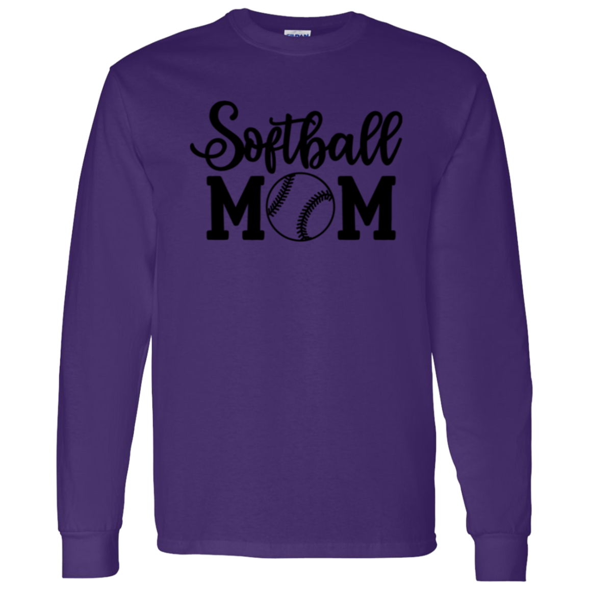 Softball Mom - Long Sleeve T-Shirt 5.3 oz.